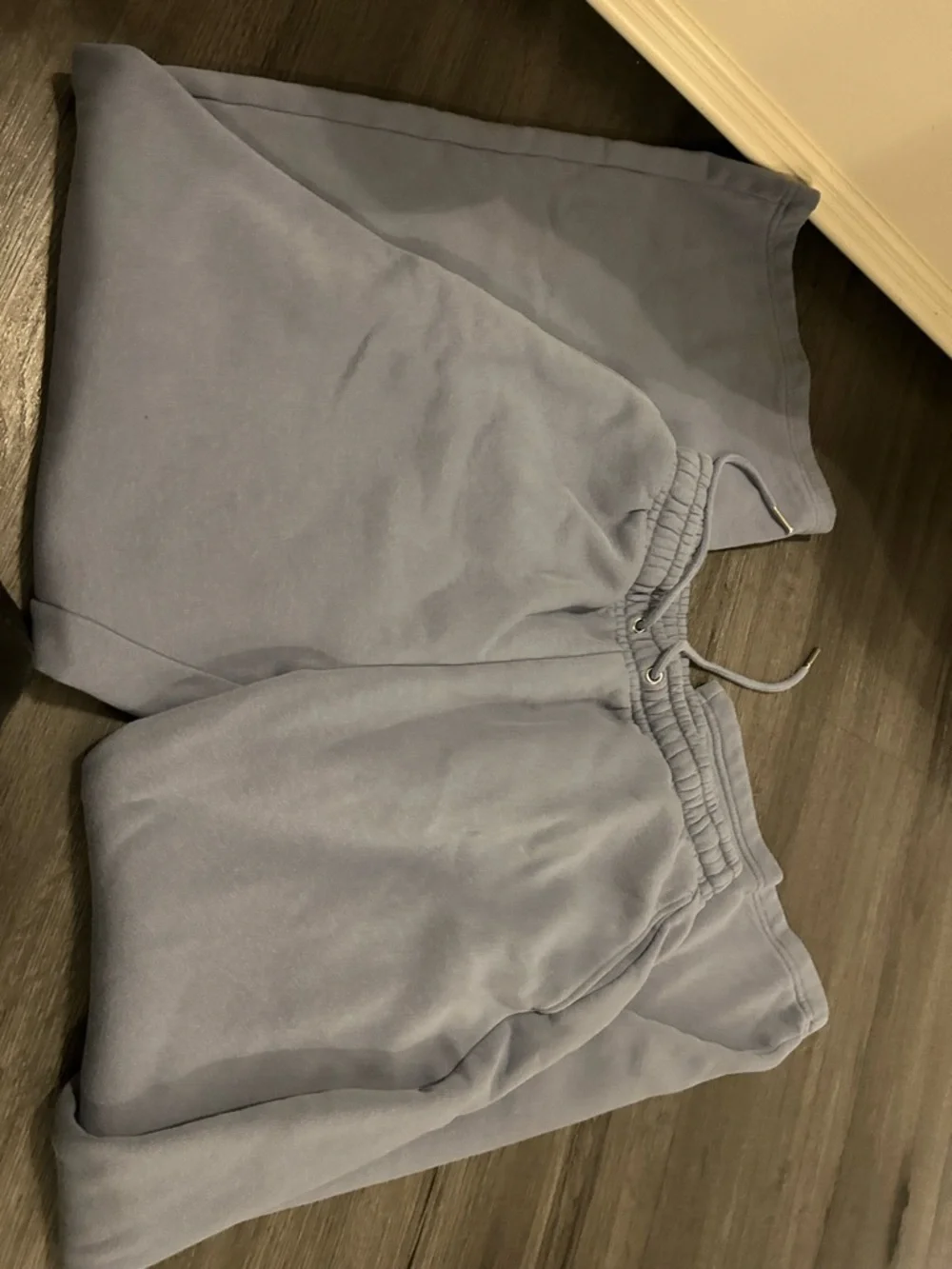 Abercrombie & Fitch Dusty Blue Drawstring Sweatpants - Picture 3 of 3